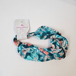 NEW Tommy Bahama Kids Tropical Leaf Print Headband Girls Toddler 24M